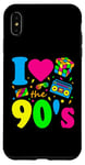 iPhone XS Max I Love the 90's Nineties Party Dress Retro Case