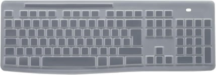 Logitech Protective Cover for K270 Keyboard Liquid-Proof, Ultrathin, Translucent