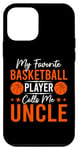 iPhone 12 mini My Favorite Basketball Player Calls Me Uncle Father's Day Case
