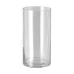 Scandi Living Cylinder vas o10x20 cm Klar