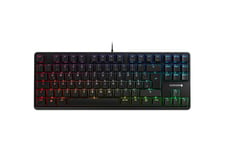 CHERRY G80-3000N RGB TKL - tastatur - QWERTZ - tysk - sort Indgangsudstyr