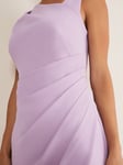 Phase Eight Emmie Asymmetric Dress Crocus 10 female Main: 100% polyester, Lining: polyester