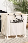 Large Capacity Foldable Laundry Basket Toy And Clothes Storage Basket With Handle
