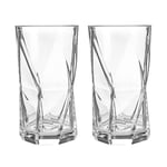 Cassiopea Highball Glasses - 480ml - Clear - Pack of 2