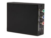Startech.Com Converge A/V Component With Audio To Hdmi® Format Converter - Video Converter - Hdmi ( Hdcp ) (Cpnta2hdmi) - Videokonverterare - Komponentvideo - Hdmi - Svart