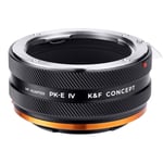 K&F Concept Adapter, Pentax K Pk Lenses On sony E Nex a6000 a5000 a7 Pro