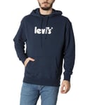 Levi's Levi Strauss & Co Blue Mens Hoodie Cotton - Size X-Large