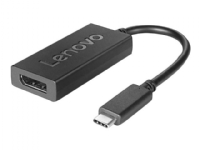 Lenovo - USB-/DisplayPort-adapter - USB-C (hane) till DisplayPort (hona) - DisplayPort 1.2a - stöd för 4K - för Thinkpad 13 (1st Gen) ThinkPad T470 T570 X270