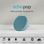 Echo Pop | Full Sound Compact Wi-Fi and Bluetooth Smart Speaker with Alexa | Mid