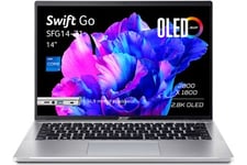 PC portable Acer Swift G14 OLED WQXGA 2.8K Intel Core i7 1355U RAM 16 Go LPDDR5X 512 Go SSD Intel Iris Xe