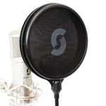 Dual Layer Pop Filter - Designed for all microphones for perfect recording