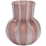 Bahne Candy Vase 20 cm, Rose Hvit Glass