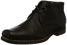 Think! Guru_3-000503 Chaussures Basses à Lacets sans Chrome avec Doublure en Loden pour Homme - Noir - 0000, Noir, 47 EU