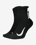 Nike Multiplier Running Ankle Socks (2 Pairs)