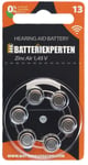 Hörapparatsbatteri 13 (Rayovac) 6st/karta