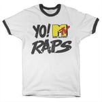 Yo! MTV Raps Distressed Logo Ringer Tee, T-Shirt
