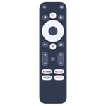 Fjärrkontroll Ersättning för Mecool KM2 Plus TV Set-Top Box Voice Funktion Svart