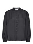 Frilla Shirt 1 *Villkorat Erbjudande Långärmad Skjorta Svart Minus