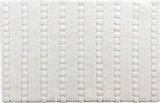 Douceur D`Interieur Badrumsmatta Cleonis, 100% Bomull, Ecru, 50 X 80 Cm