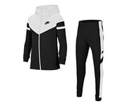 Nike Unisex Poly Woven Overlay Shorts, Black/White/Black/Black, M