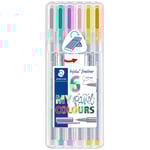 Staedtler Triplus Fineliner Pastel 6-pack