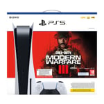 Paket med PS5-Konsol och Call Of Duty Modern Warfare iii