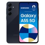 Samsung Galaxy A55 5G Smartphone 128GB Bleu Nuit
