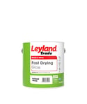 Leyland Trade – Wood & Metal - Fast Drying Plus – Gloss - Brilliant White – Enhanced Durability – Excellent Flow & Professional Finish - 2.5L