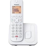 Panasonic kx-tgc250spw trådlös telefon vit är en original och ny produkt som tillhör kategorin telefoni