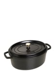 STAUB La Cocotte - Oval Cast Iron Svart
