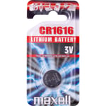 Maxell CR1616 Lithium batteri - 1 st.