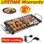 New Large Electric Teppanyaki Non Stick Cooking Flat Plate Grill 15000 Watt 🏆🏆