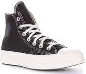 Converse A07108C Chuck 70 Hi Secret Pine Canvas Shoe Black White Womens UK 3 - 8