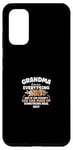 Galaxy S20 Grandma She Can Make Up Something Real Fast Mother's Day Case