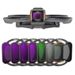 STARTRC ND Filter Set Compatible avec DJI avata 2, Pack de 6 CPL UV ND8 ND16 ND32 ND64 Filtre d'objectif de caméra à densité Neutre Verre Optique HD Multicouche