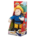 Fireman Sam Plush 12" Talking Soft Toy Favourite Phrases from TV Show Ages 3+