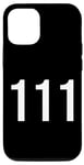 iPhone 14 Angel Number 111 Numerology Mystical Spiritual Number Case