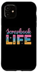 iPhone 11 Scrapbook Life Memories Photo Album Scrapbook Case
