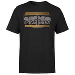 Star Wars The Mandalorian Creed Men's T-Shirt - Black - M