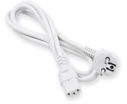 ON Euro 3-pin power cable 1,5m white
