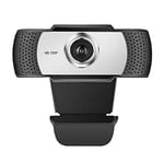 Kurphy HD Streaming Webcam Microphone Widescreen USB Computer Camera Dynamic Resolution For Desktop Notebook Video Call