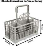 BOSCH Cutlery Dishwasher Basket Plastic Cage Tray Lid & Removable Handle