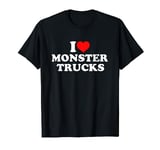 I Love Monster Trucks T-Shirt