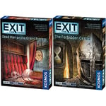 Thames & Kosmos - EXIT: Dead Man on the Orient Express - Level: 4/5 - Unique Escape Room Game - 694029 & EXIT: The Forbidden Castle - Level: 4/5 - Unique Escape Room Game - 692872