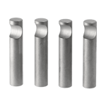String String hyllbeslag tidskriftshylla trä reservdel 4-pack Silver