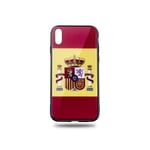 Snyggt Iphone X/xs Mobilskal I Spaniens Flagga