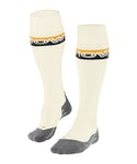 FALKE Men's SK2 Intermediate M KH Wool Warm Thick 1 Pair Skiing Socks, White (Off-White 2040), 8-9