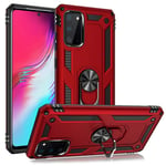 Samsung S20 Case Stand Holder Compatible with Samsun Galaxy S20 Phone Cover Flip [360 Degree Rotating Ring Holder] [Magnetic Car Mount] S 20 S20case Kickstand GalaxyS20 Cases 6.2 inch 2020 (Red)