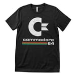 Commodore 64 Washed Logo T-Shirt, T-Shirt