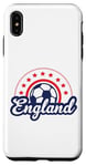 Coque pour iPhone XS Max Ballon de football Euro Star Angleterre